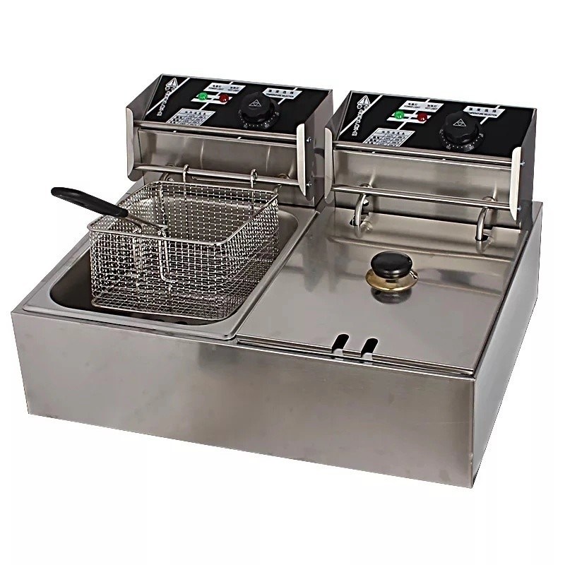 Volumen-Fried Chicken-Maschine mit 405X241X204mm Größe und benutzerfreundliche Tastensteuerung