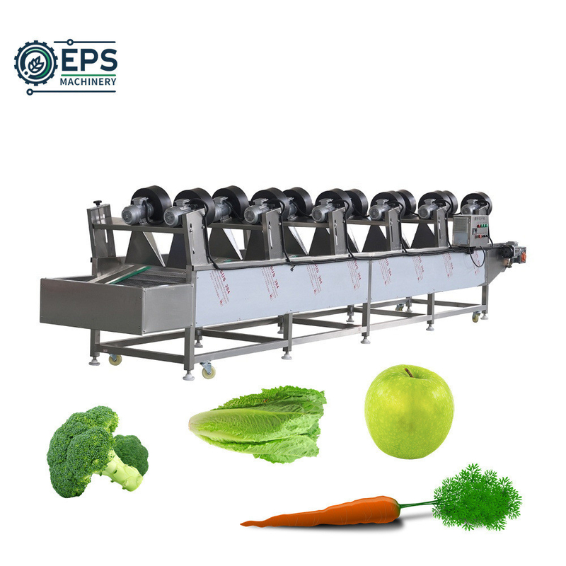Hochdruckwaschmaschine mit Luftblasen für Obst und Gemüse mit Spannung 110V-380V