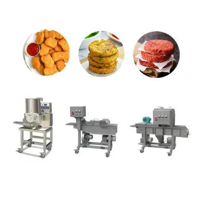 Wärmeverarbeitung Good Nugget Burger Patty ehemalige Maschine für Hühnernuggets 380V