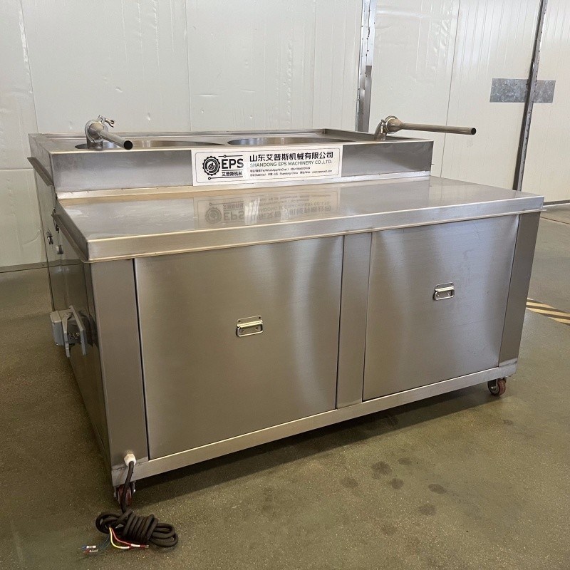 Schaltflächengesteuerte Doppelrohr-Einlaufmaschine mit 120cm * 800cm * 120cm Paketgröße