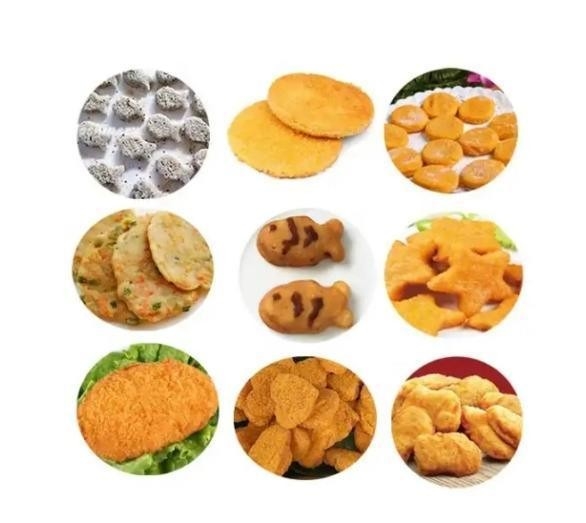 Automatische Maschine zur Massenfertigung von Nuggets und Popcorn