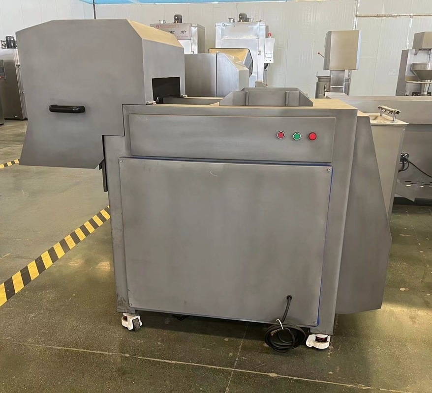 110V-380V Spannung Edelstahl Fleisch Schneidemaschine für frisches Fischfleisch