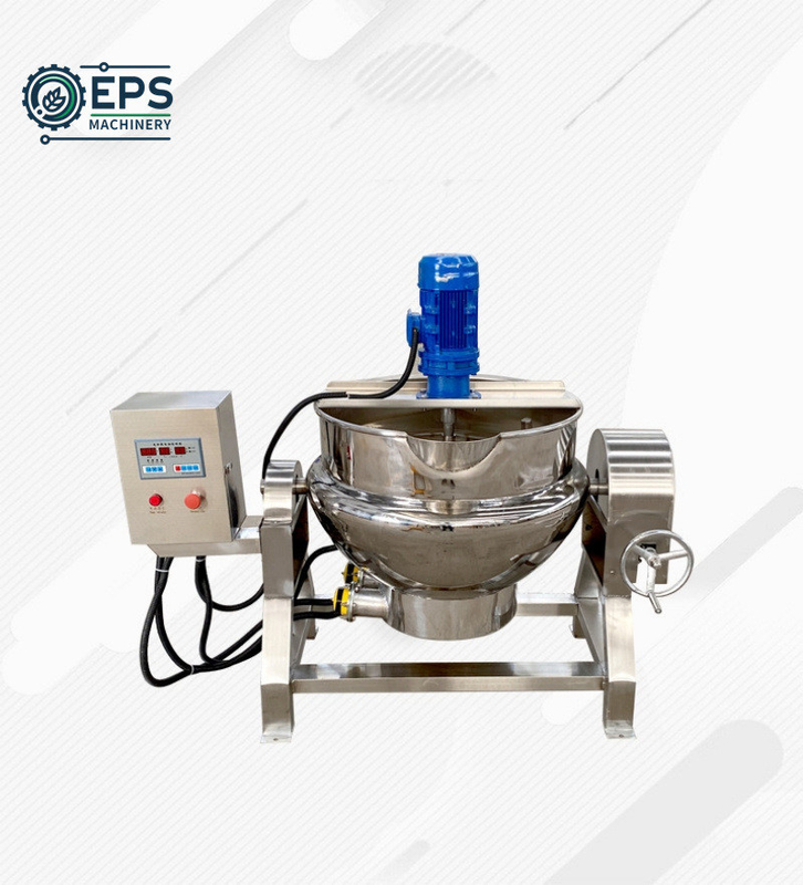Planetarisches Rühren Industriepot Jacket Topf Tilting Chili Sauce Kochmischer zum Kochen