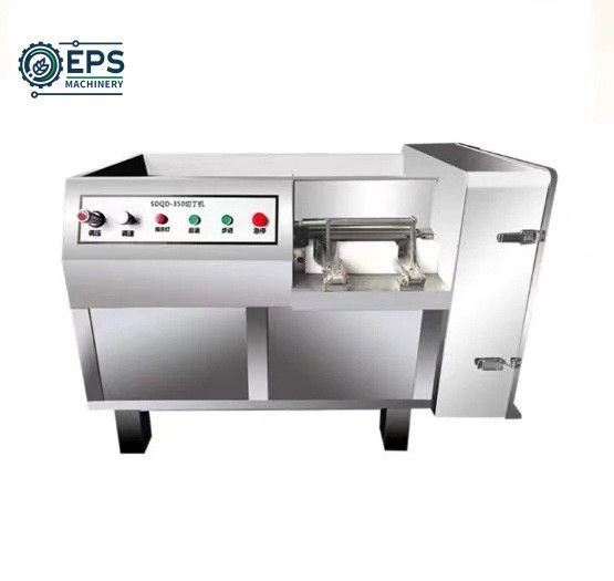 Automatische Hühnerbrust-Schneidemaschine Würfelmaschine für 28mm oder maßgeschneiderte Würfelgröße