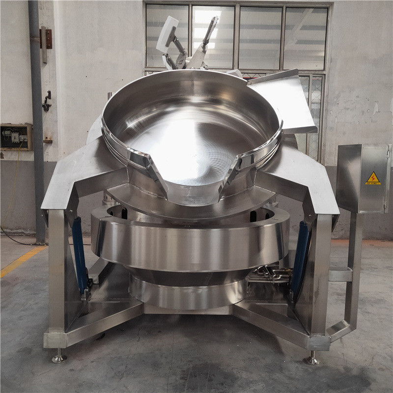 1200*900*900 Automatische Vakuum-Horizontale Dampfjacke Heizung Marmelade Bohnenpaste Kochmischer